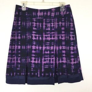 Simply Vera Wang Line A Skirt Purple Size 4